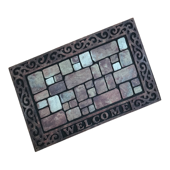 Ecomat Outdoor Metal Welcome Quality Doormats Custom Door Mats
