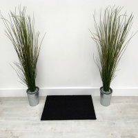 PVC Backed Coir Doormats - Anthracite