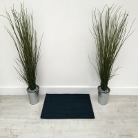 PVC Backed Coir Doormats - Blue