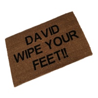 David Wipe Your Feet!!
