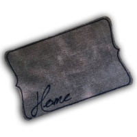 Decorative Washable Doormat - Taupe Home Design