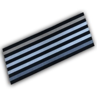 Decorative Washable Doormat - Stripe Runner Design