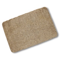 Eco-Friendly Cotton Washable Doormat - Beige