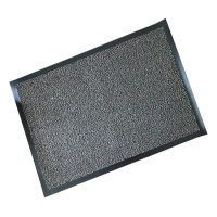 Rubber Edged Washable Doormat - Polypropylene Beige