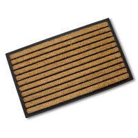 Rubber & Coir Mat - Stripes