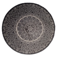 Decorative Washable Circular Doormat - Mandala