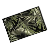 Decorative Washable Doormat - Palm Leaves Design
