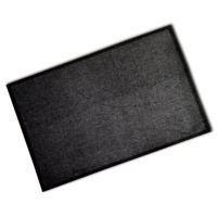 Decorative Washable Doormat - Anthracite Border