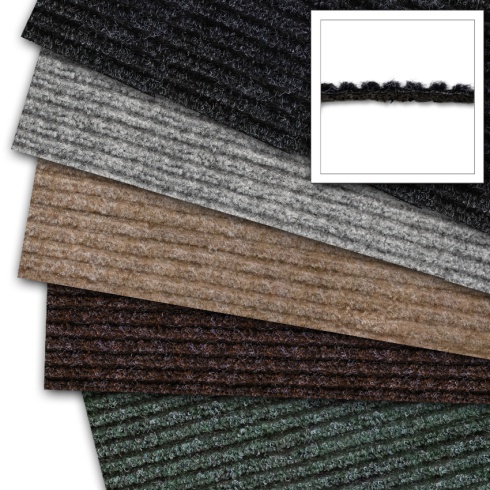 Needle Punch Ribbed Matting - Standard Grade
