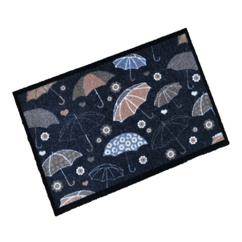 Decorative Wash Mat - Umbrellas