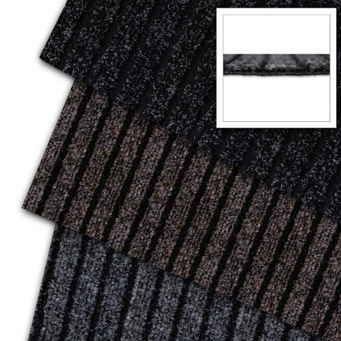 Needle Punch Thick Stripe Matting - Standard Grade