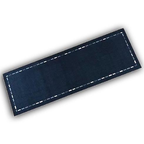 Decorative Washable Doormat - Stitches Border Design