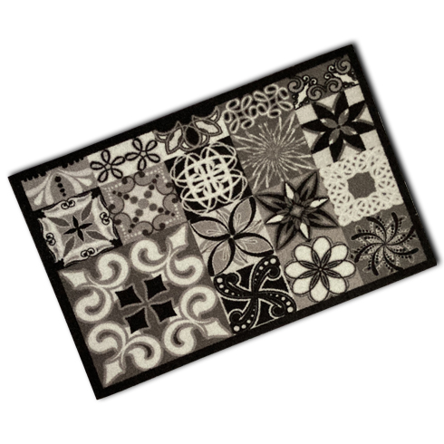 Decorative Washable Doormat - Portuguese Tiles