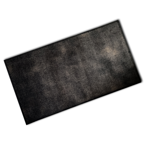 Decorative Washable Doormat - Shades of Black Design