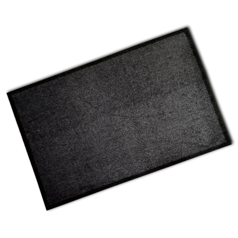 Decorative Washable Doormat - Anthracite Border