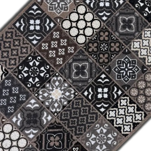 Decorative Wash Mat - Runner Patchwork Tiles