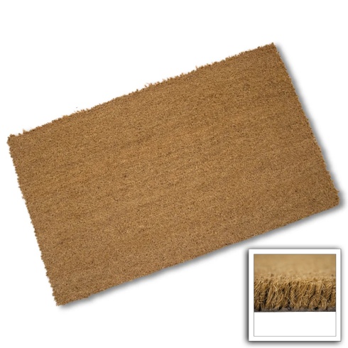 PVC Backed Coir Doormat - 1200mm x 750mm