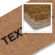 Personalised Latex Edged Coir Mats