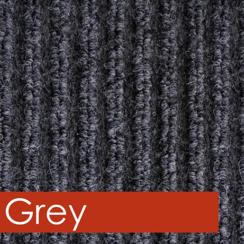 Image of Doormats   Synthetic Mats   Needle Punch   Needle Punch Ribbed Matting - Heavy Duty Grade